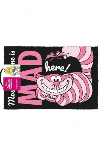 Disney - Alice in Wonderland We're All Mad Here! Doormat