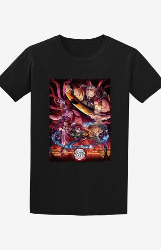 Demon Slayer: Kimetsu no Yaiba -  District Arc Poster T-Shirt