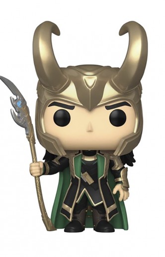 Pop! Marvel: Avengers - Loki w/ Scepter (GITD) Ex