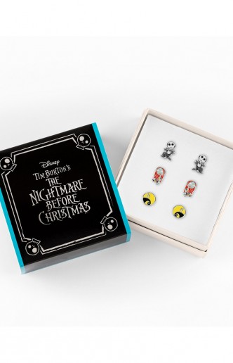 The Nightmare Before Christmas -  NBC 3 Pairs of Studs Earrings