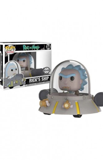 Pop! Rides: Animation: Rick & Morty - Rick's Ship Ex