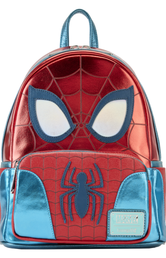 Loungefly - Mini Mochila Marvel - Shine Spiderman Cosplay