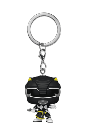 Pop! Keychain: Mighty Morphin Power Rangers 30th - Black Ranger