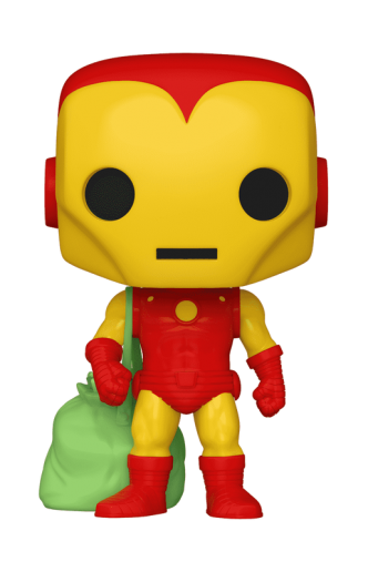 Pop! Marvel: Holiday - Iron Man w/ Bag