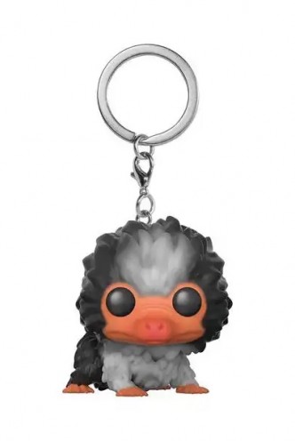 Pop! Keychain: Animales Fantásticos: Los Crímenes de Grindewald - Baby Niffler Blanco/Negro