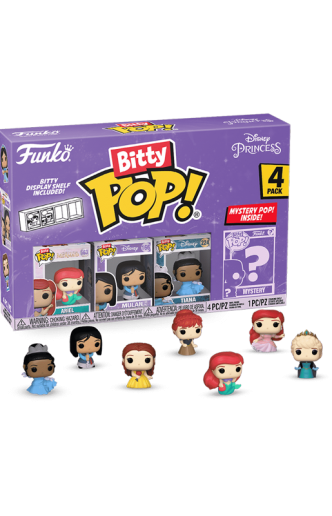 Bitty Pop! Disney Princess 4 Pack