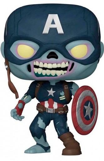 Pop! Jumbo: What If - Zombie Captain America Ex