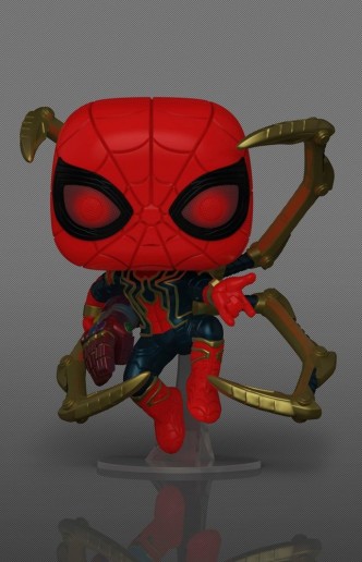 Pop! Marvel: Avengers Endgame - Iron Spider w/ Nano Gauntlet (GITD) Ex