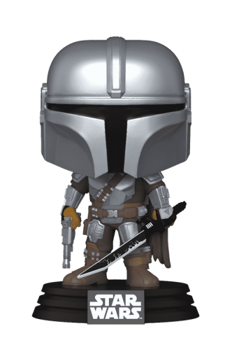 Pop! Star Wars: The Mandalorian - The Mandalorian w/ Darksaber