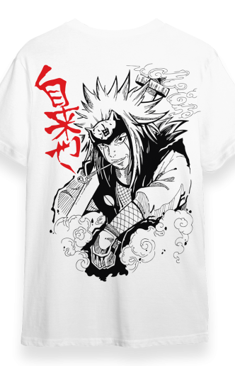 Naruto Shipudden - Made in Japan Sannin White T-Shirt