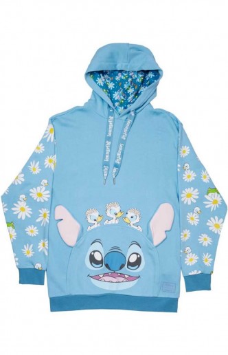 Loungefly - Sudadera Disney Stitch Springtime Daisy