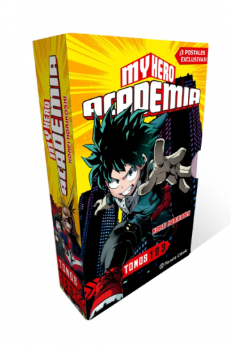 STARTER PACK MY HERO ACADEMIA Nº 1+2+3