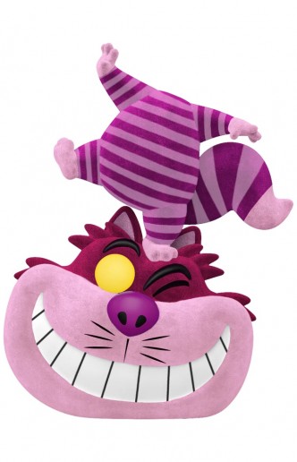 Pop! Disney: Alice in Wonderland - Cheshire Cat (On Head) (Glow Flocked Chase) Ex