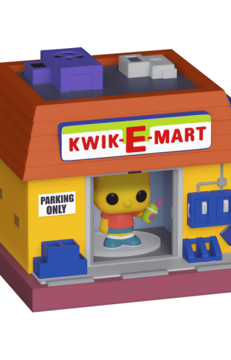 Bitty Pop! Towns Bart Simpson and Kwik-E-Mart
