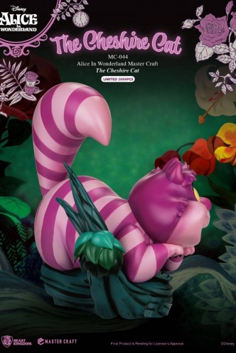 Alice in Wonderland - Master Craft Cheshire Cat Statue