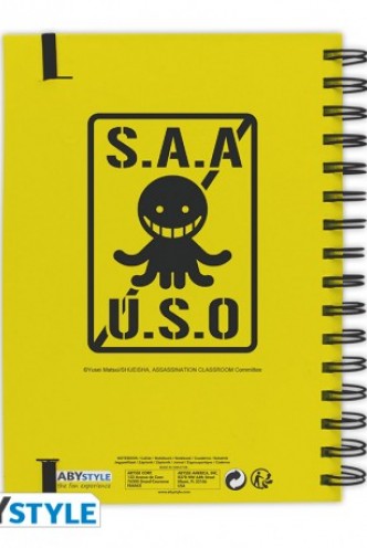 Assassination Classroom - Libreta Koro-sensei