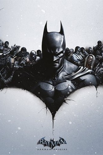 Batman Arkham Origins, Póster LOGO 61 x 91 cm