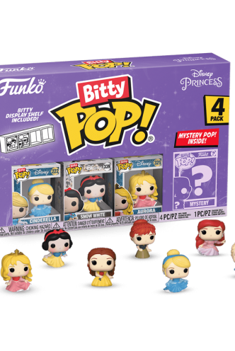 Bitty Pop! Disney Princess 4 Pack