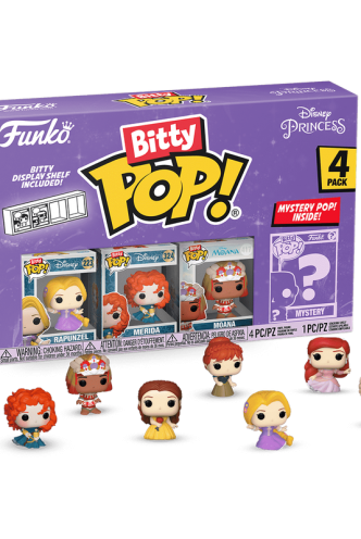 Bitty Pop! Disney Princess 4 Pack