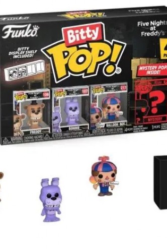 Bitty Pop! Five Nights At Freddy's 4 Pack