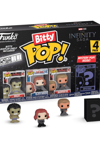 Bitty Pop! Marvel Infinity Saga 4 Pack