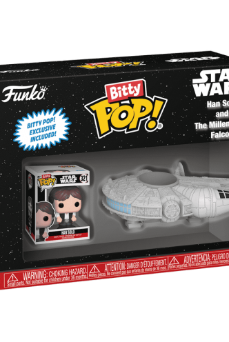Bitty Pop! Rides Star Wars Han Solo and The Millennium Falcon