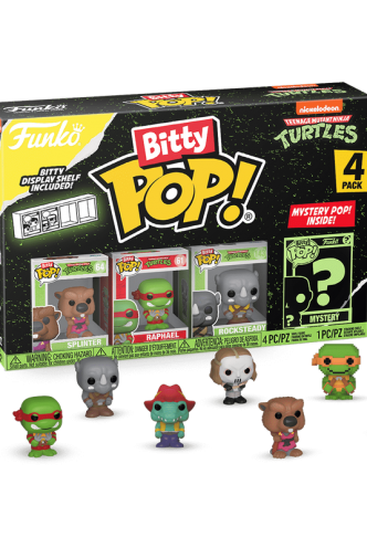 Bitty Pop! Teenage Mutant Ninja Turtles 4 Pack