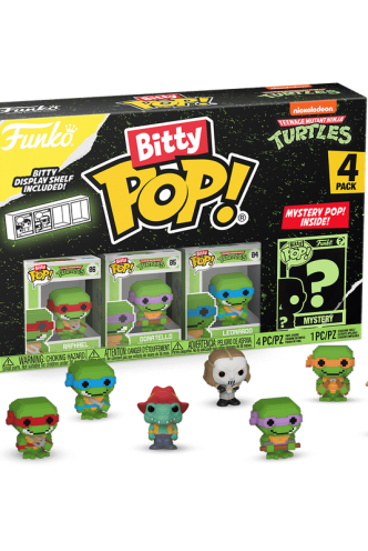 Bitty Pop! Teenage Mutant Ninja Turtles 4 Pack