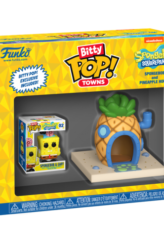 Bitty Pop! Towns SpongeBob and Pineapple house