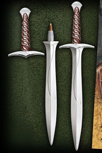 THE HOBBIT - STING Sword Pen and Lenticular 3D Bookmark