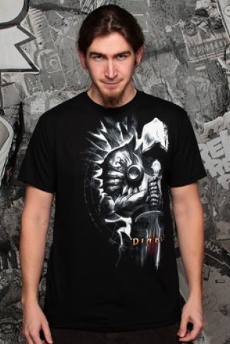 T-SHIRT - Diablo III Tyrael Side Official