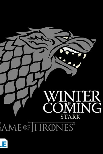 Camiseta - Juego de Tronos - Stark "Winter is Coming"