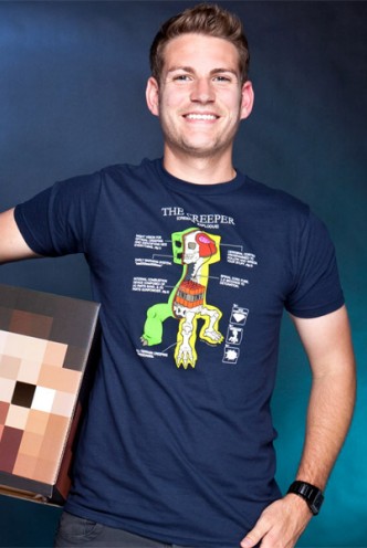 Minecraft Creeper Anatomy T-Shirt