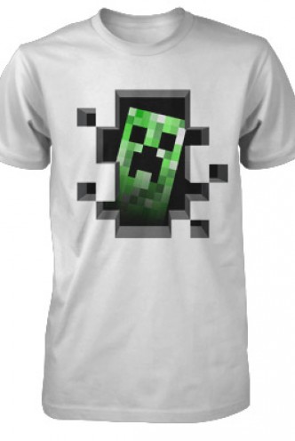 Minecraft Creeper Inside Youth Tee