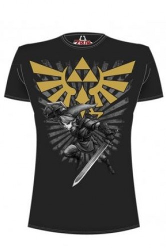 The Legend of Zelda Link T-Shirt Black