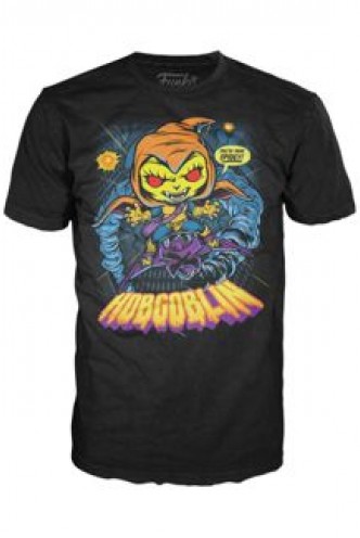 Camiseta Pop! Tees Animated Spiderman  Hobgoblin Set de Minifigura y Camiseta (GITD) Ex