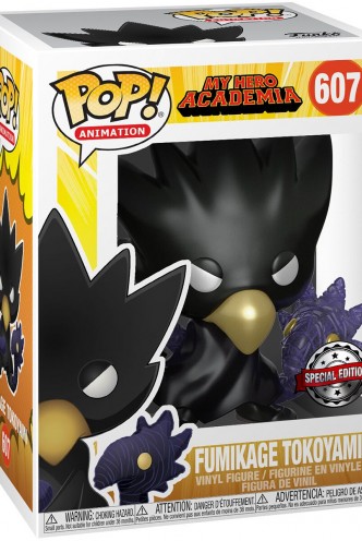 My Hero Academia Pop! & Tee Box Tokoyami (Metallic) Ex