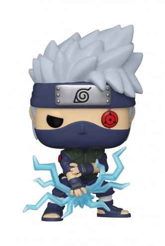 Camiseta Pop! Tees Naruto Kakashi Raikiri (GITD) Set de Minifigura y Camiseta Ex