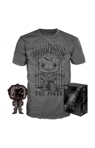 Camiseta Pop! Tees Set de Minifigura y Camiseta Joker Exclusivo