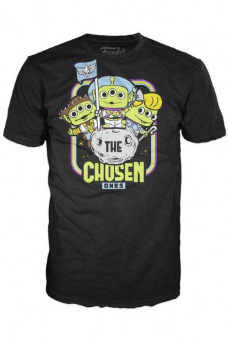 Camiseta Pop! Tees Toy Story  Alien as Buzz Set de Minifigura y Camiseta