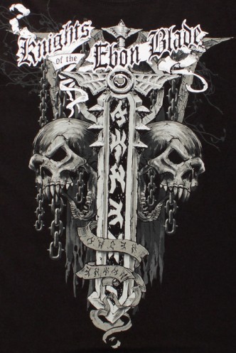 Camiseta - World of Warcraft "Knights of the Ebon Blade"
