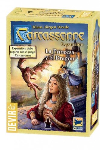 Carcassonne – La Princesa Y El Dragon