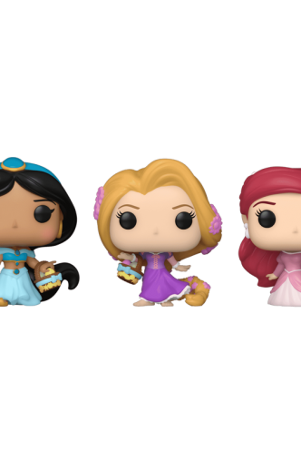 Carrot Pocket Pop! Disney - 3 Easter Pack Rapunzel/ Ariel/Jasmine