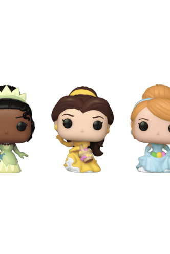 Carrot Pocket Pop! Disney - 3 Easter Pack Tiana/ Belle/Cinderella