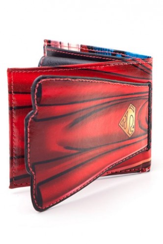 Superman - Caped Male Bi-fold Wallet