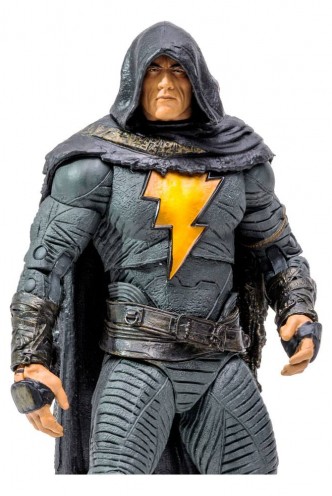 DC Black Adam Movie - Black Adam Figure with Cloak