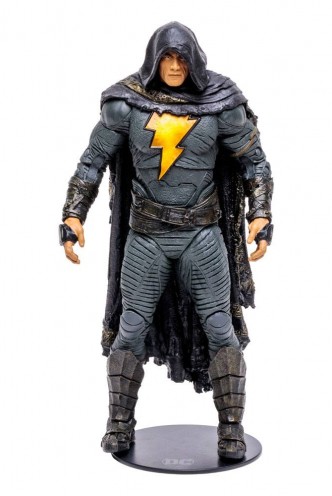 DC Black Adam Movie - Black Adam Figure with Cloak