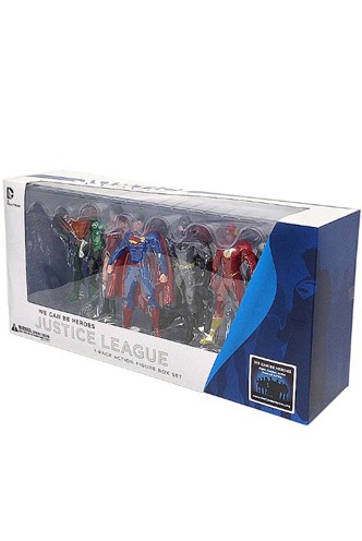 DC Collectibles - Justice League NEW 52 "Pack 7 Figuras de Acción"