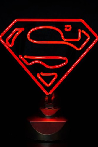 DC Comics Neon Light Superman 23 x 30 cm