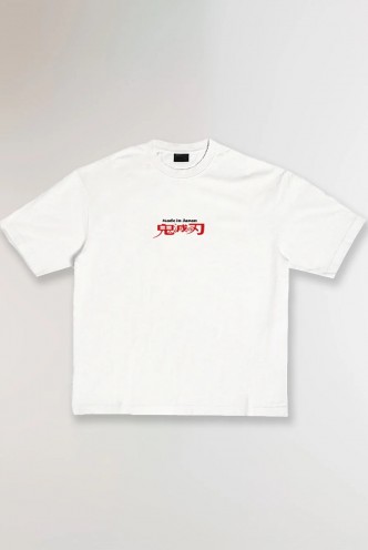 Demon Slayer - Camiseta Made in Japan Demon Slayer Characters White